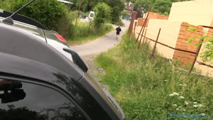 PublicAgent - Gabrielle - Short haired brunette MILF bent over and fucked